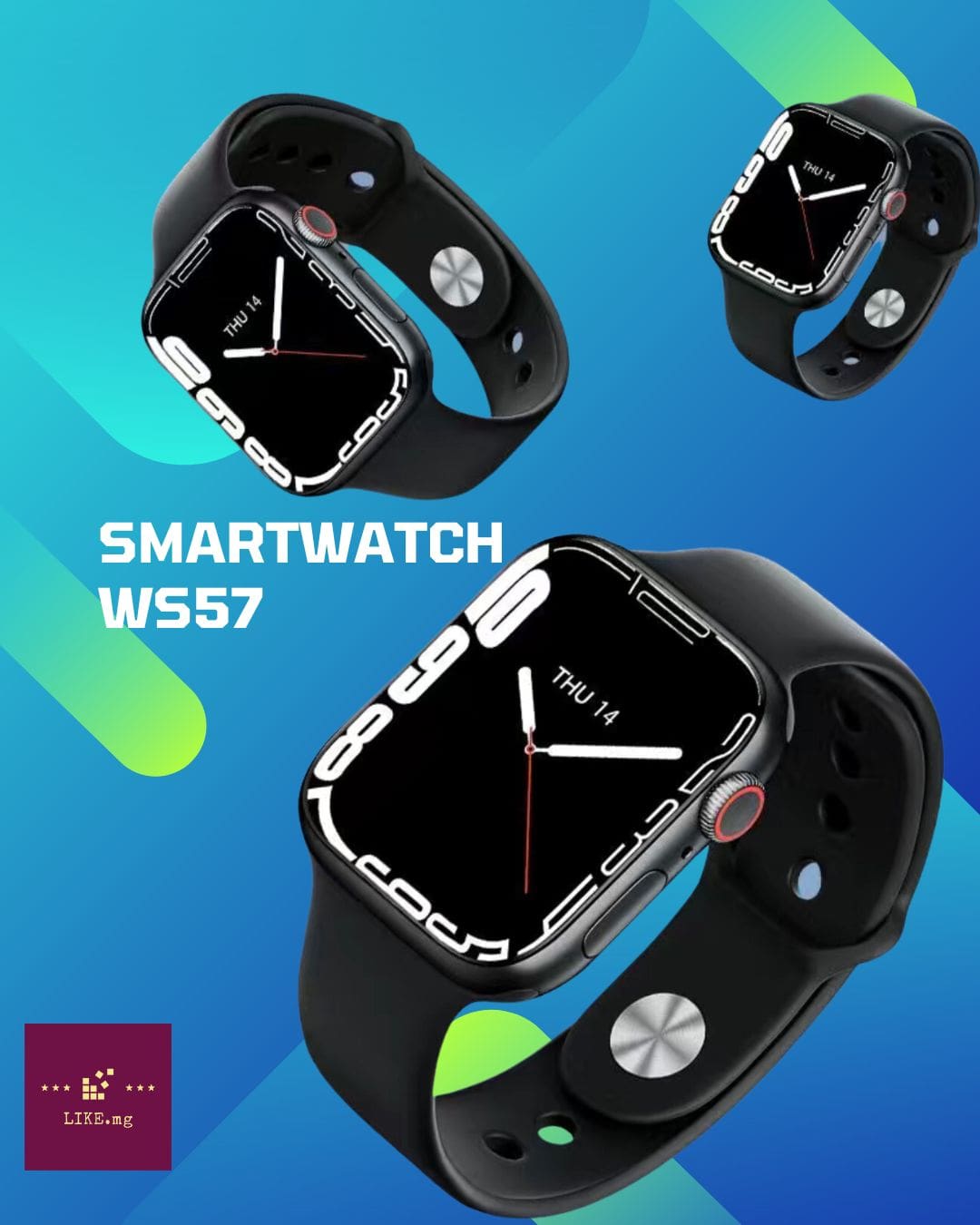 SMARTWATCH WS57 - Gris