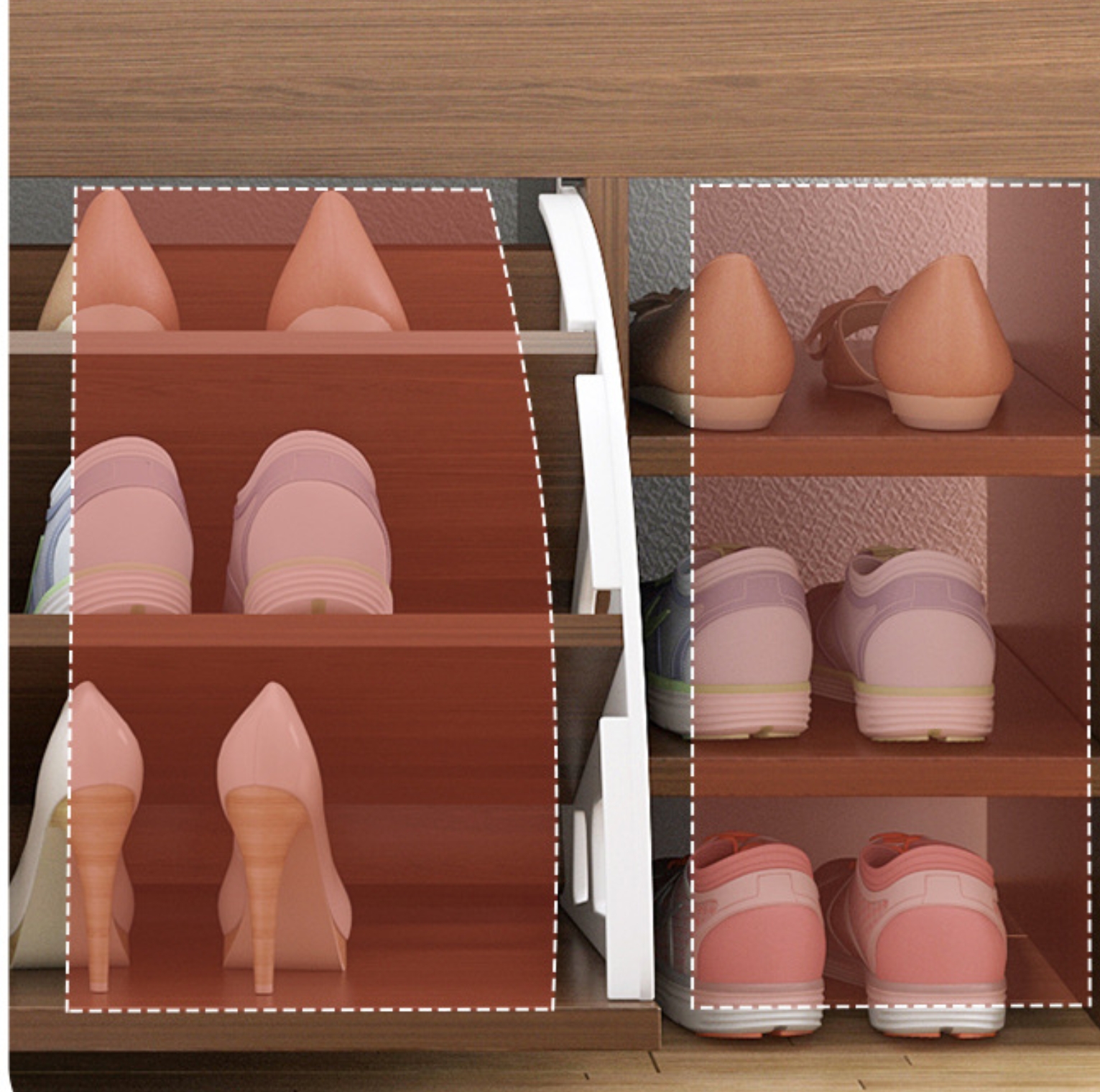 RANGEMENT CHAUSSURES - TABOURET-Gris foncé RANGEMENT CHAUSSURES - TABOURET-Gris foncé