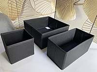 Rangement 3pcs - NOIR